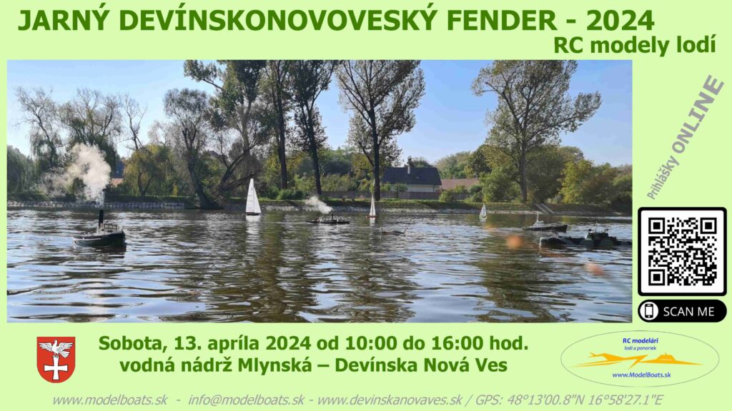 Jarný Devínskonovoveský Fender 2024 - plakát