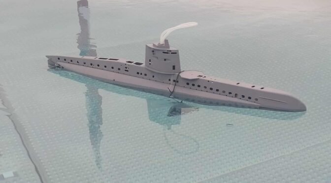Ponorka UB 1 – 1/30